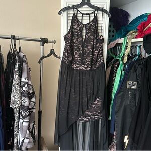 Morgan and Co. High Low Lace Dress (22W)